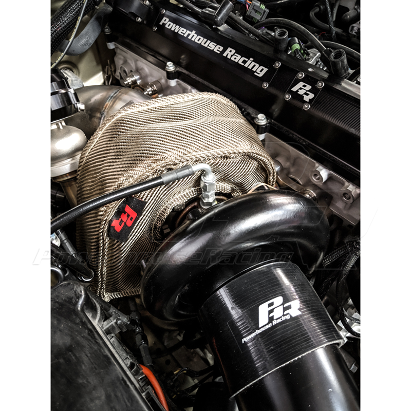 PHR V2 Carbon Black Race Turbo Blanket (T3/T4)